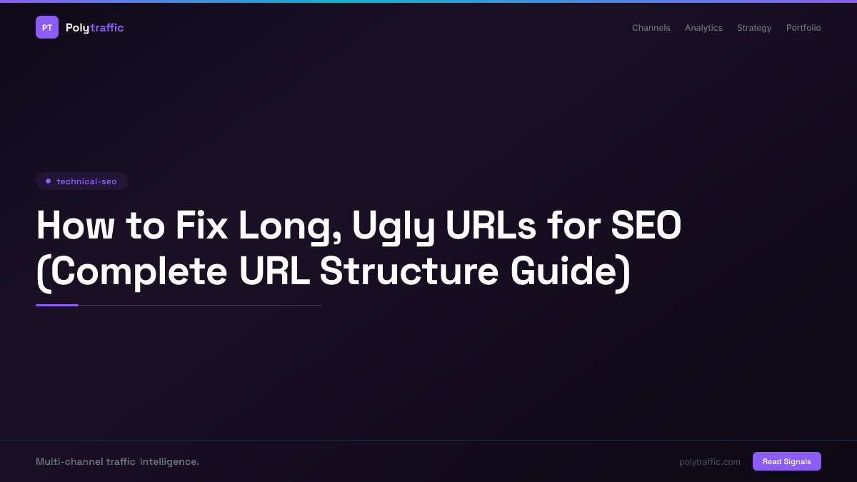 How to Fix Long, Ugly URLs for SEO (Complete URL Structure Guide)