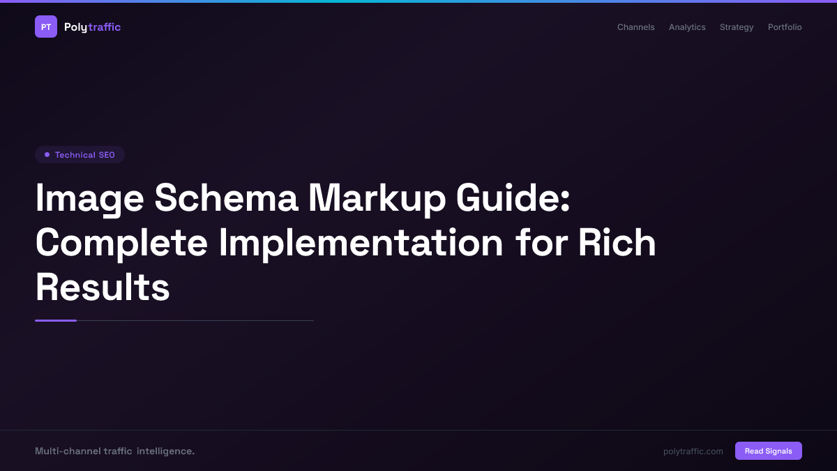 Image Schema Markup Guide: Complete Implementation for Rich Results